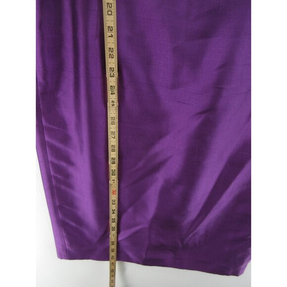 Max Mara Dress 8 Silk Sheath Cocktail Party Elegant Off Shoulder - Picture 3 of 8